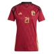 Belgia Timothy Castagne #21 Echipament de Fotbal Replică European 2024 Femei Acasa